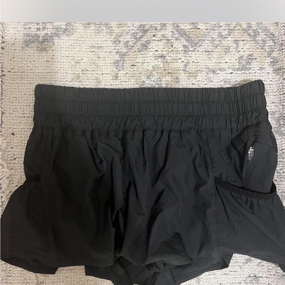 Women's Black Athletic Shorts
